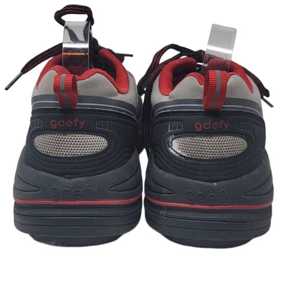 Gdefy Gravity Defyer TB9022MRG-W Grey Red Sneakers Men's Size 15 - Picture 5 of 9